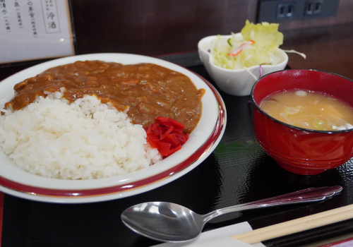 カレー定食