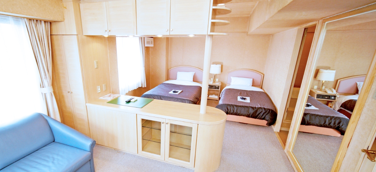 写真:デラックスツインルーム